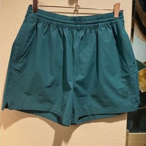 Topo Designs Dark Teal Women's Athletic Shorts